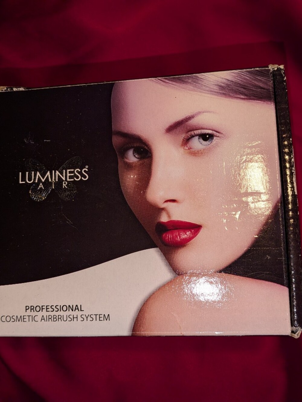 Luminess Air Professional Cosmetic Airbrush System - Red & Black